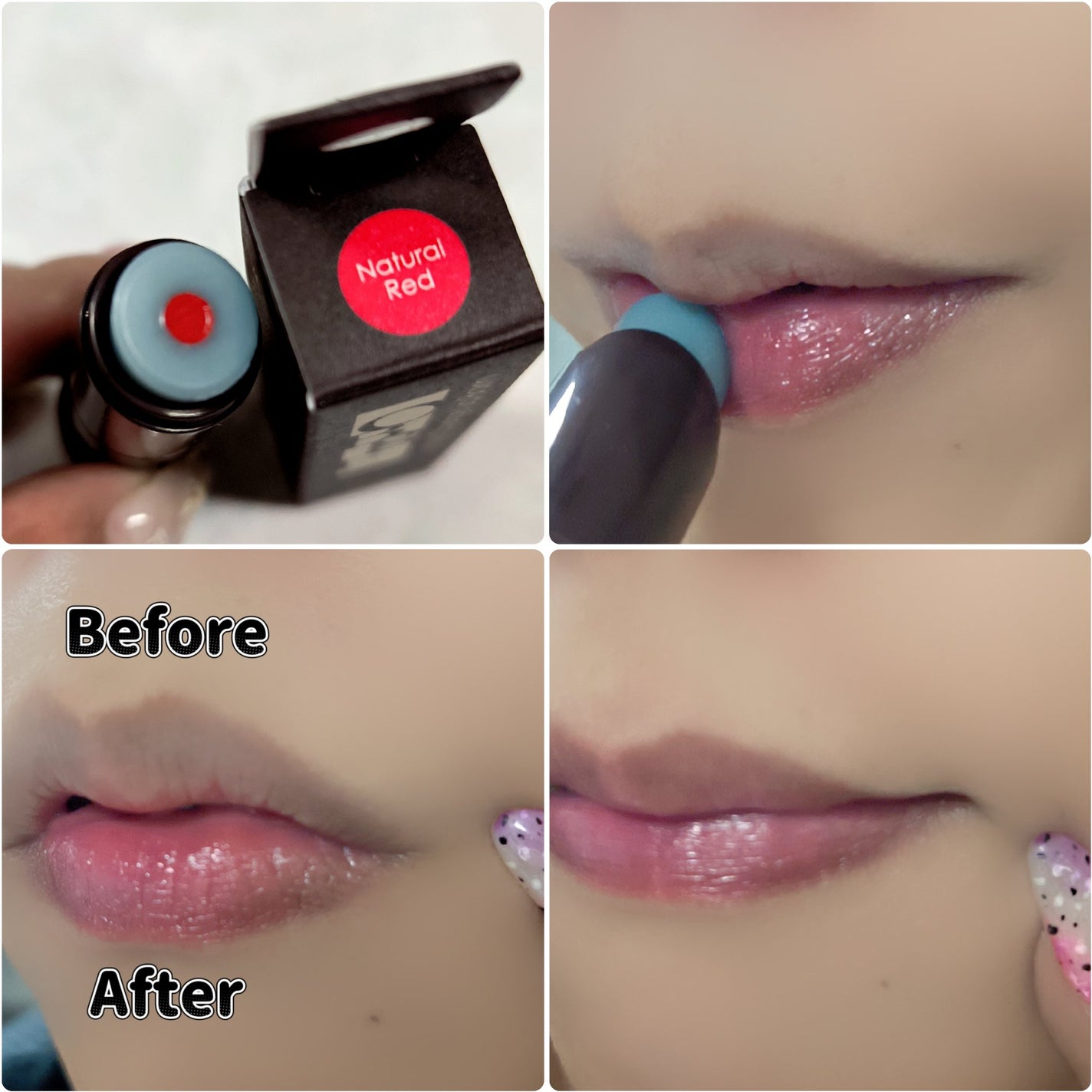 ムードチェンジリップバーム/オブジェ/リップバームを使ったクチコミ(3枚目)