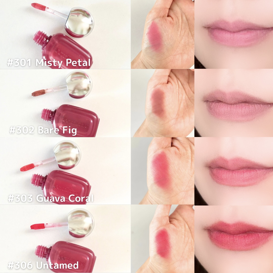 ベア ベルベット ティント/Coralhaze/リップティントを使ったクチコミ（3枚目）