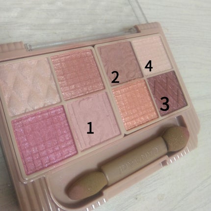 プランぷくコーデアイズ/キャンメイク/パウダーアイシャドウを使ったクチコミ(3枚目)