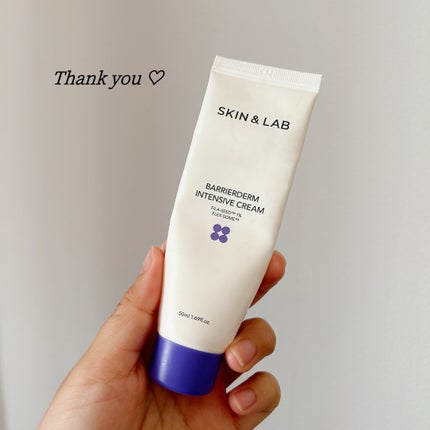 バリアダームモイストクリーム/SKIN&LAB/フェイスクリームを使ったクチコミ(1枚目)