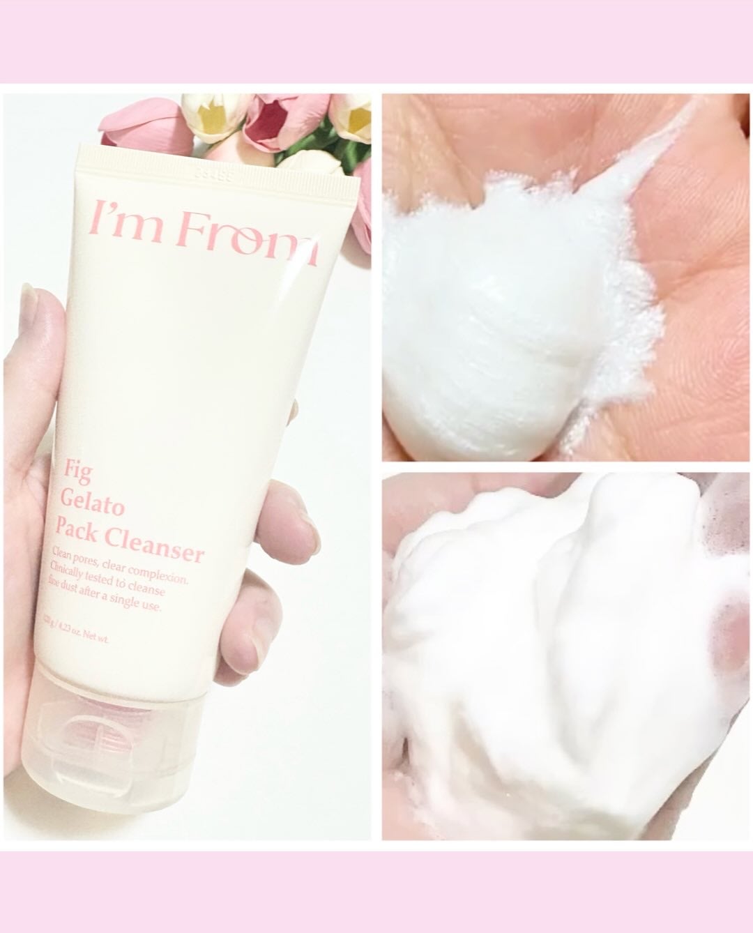 ライスクレンザー/I'm from/洗顔フォームを使ったクチコミ(3枚目)