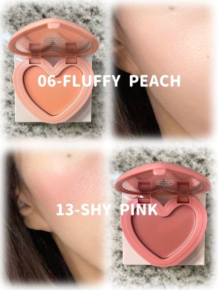 Luv Beam Cheek/lilybyred/パウダーチークを使ったクチコミ(6枚目)