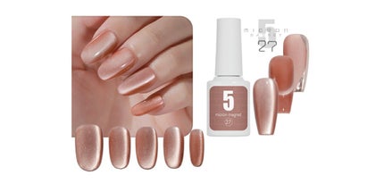 5ミクロンマグネット/ネイル工房/ジェルネイルを使ったクチコミ(4枚目)