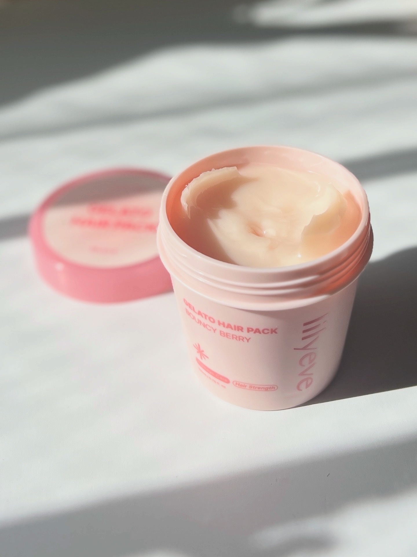 リペアターンジェラートヘアパック バウンシーベリー/リリーイブ/洗い流すヘアトリートメントを使ったクチコミ（2枚目）