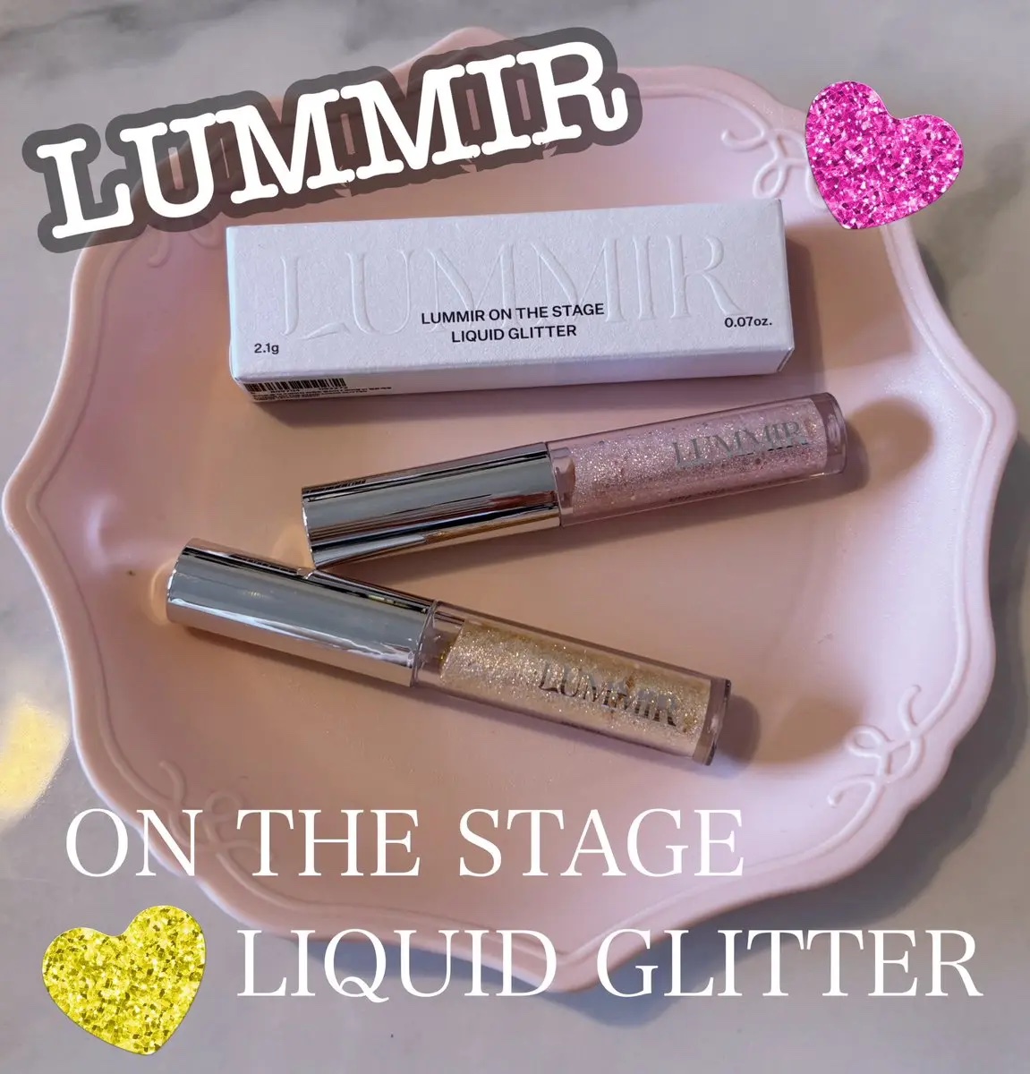 オン ザ ステージリキッドグリッター/Lummir/グリッターを使ったクチコミ（1枚目）