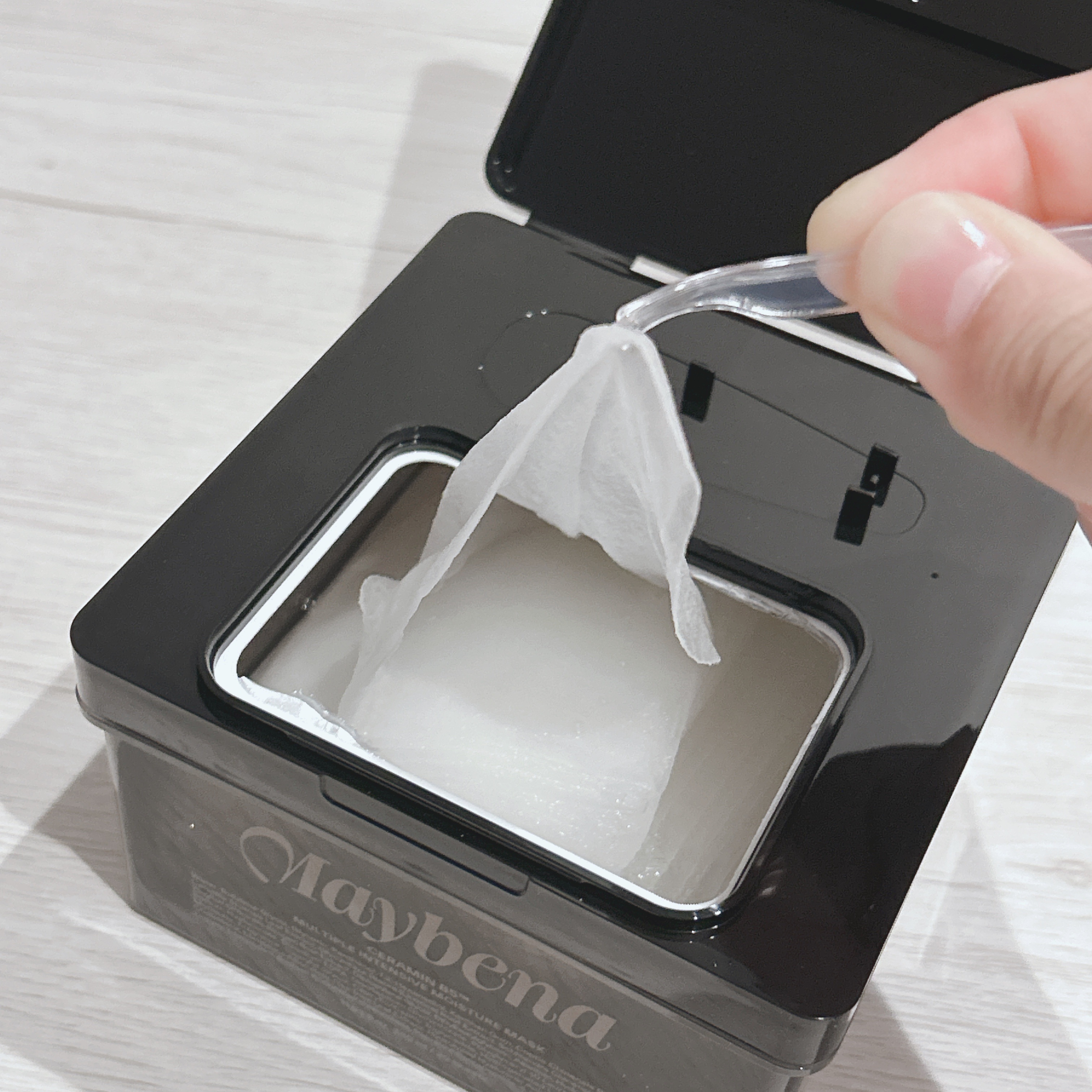 セラミンB5™︎ マルチプルインテンシブモイスチャーマスク/MAYBENA/シートマスク・パックを使ったクチコミ（3枚目）