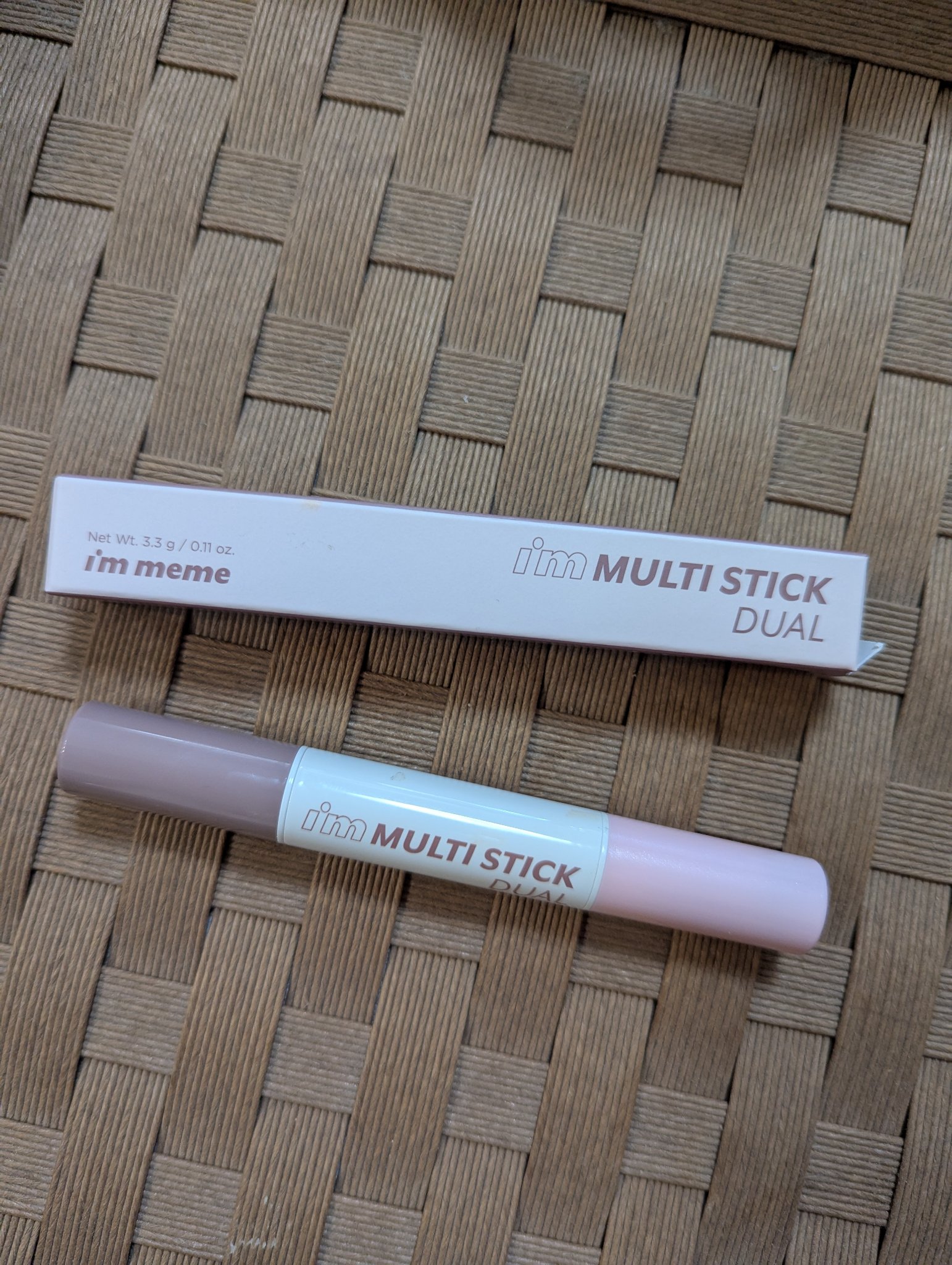 アイムマルチスティック デュアル/i’m meme/シェーディングを使ったクチコミ（3枚目）
