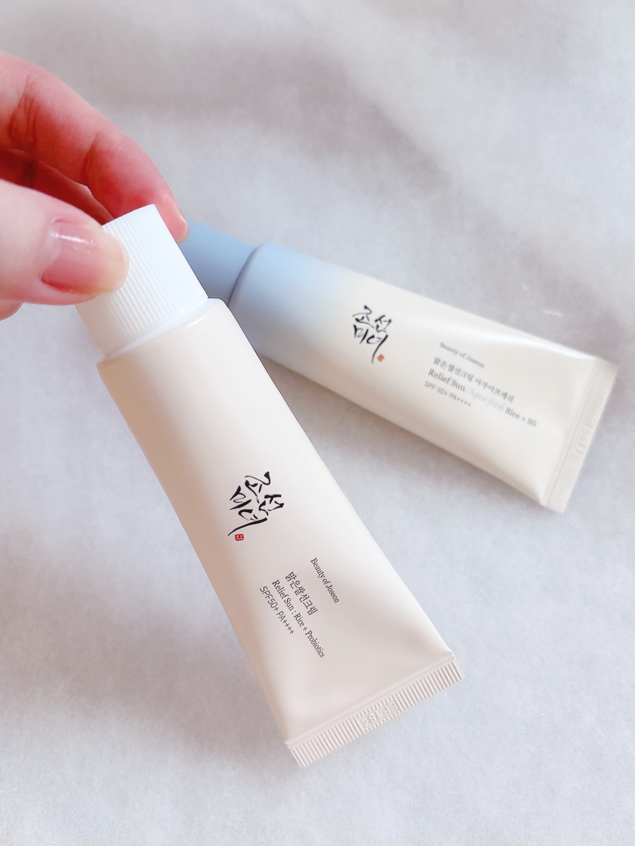 米アクアフレッシュサンクリーム/Beauty of Joseon/日焼け止めクリームを使ったクチコミ（1枚目）