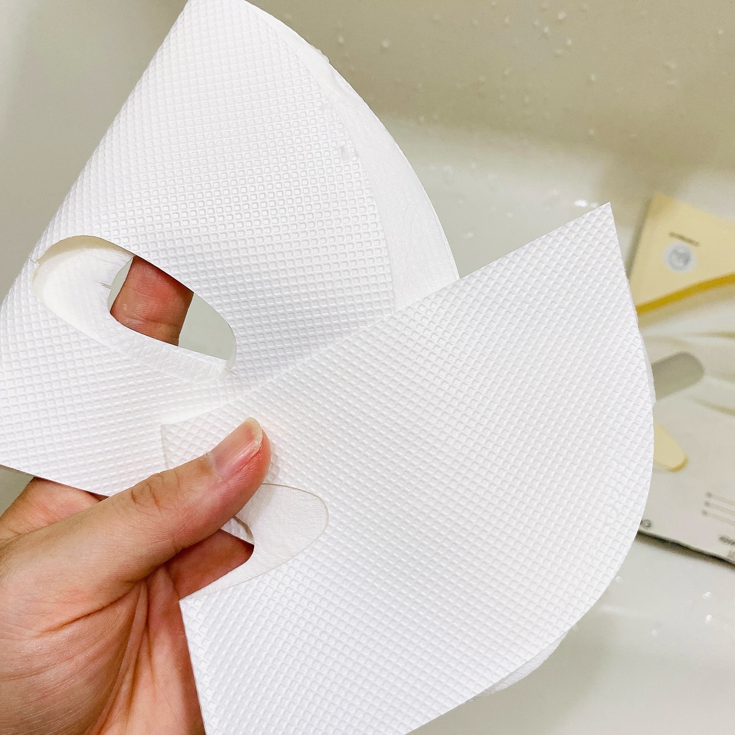 ポアブライトニングシミケアクリームラッピングパック/celimax/シートマスク・パックを使ったクチコミ（3枚目）