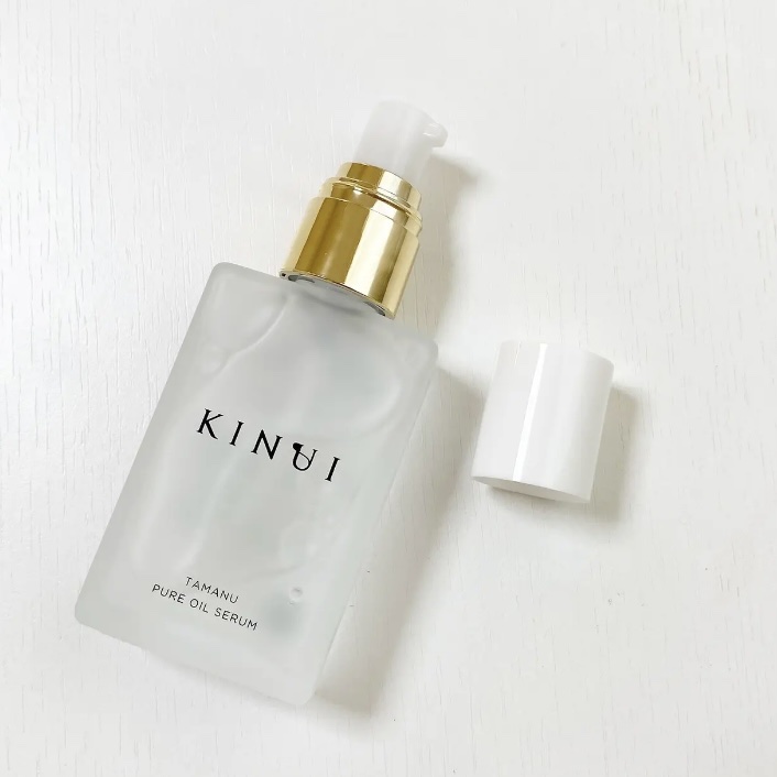 試してみた】KINUI KINUI タマヌピュアオイルセラムの効果・肌質別の