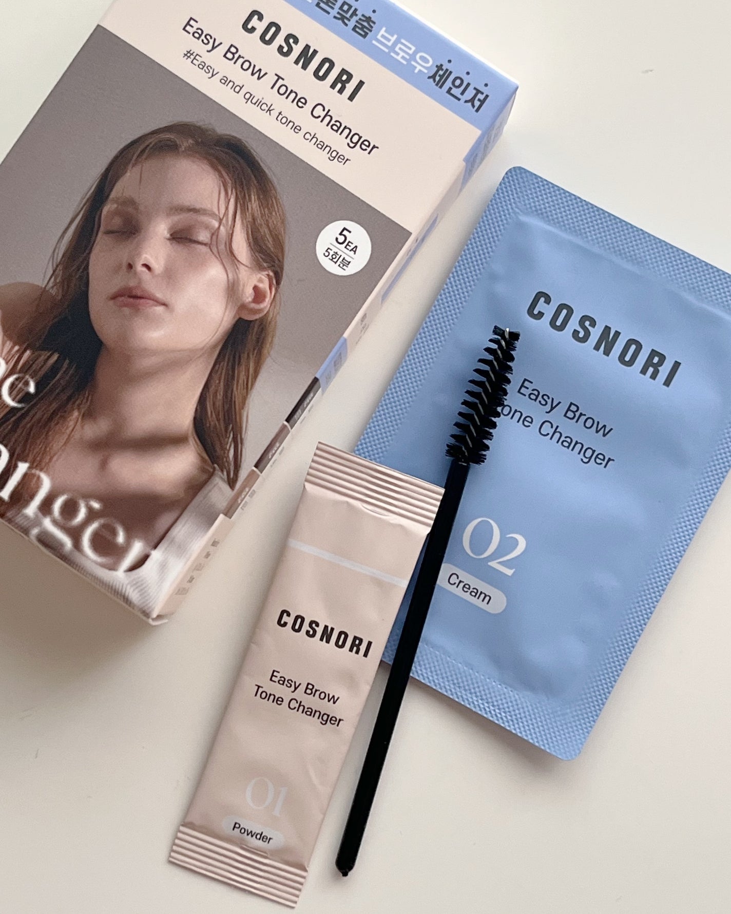 イージーブロウトーンチェンジャー/COSNORI/その他アイブロウを使ったクチコミ(4枚目)