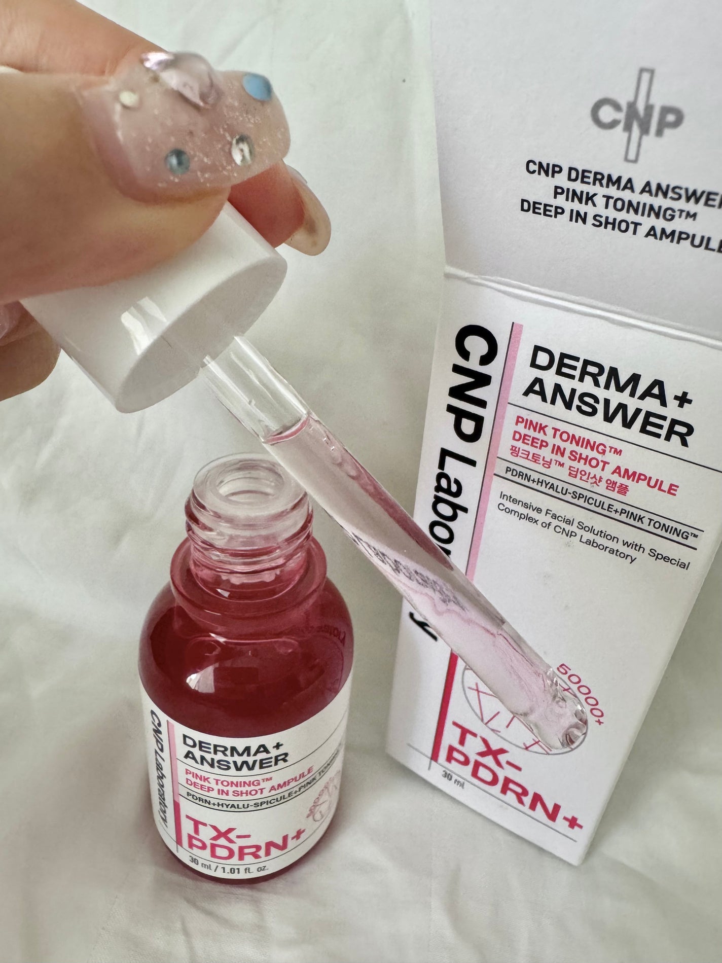 ピンクトーニング™︎ディープインショットアンプル/CNP Laboratory/美容液を使ったクチコミ(2枚目)