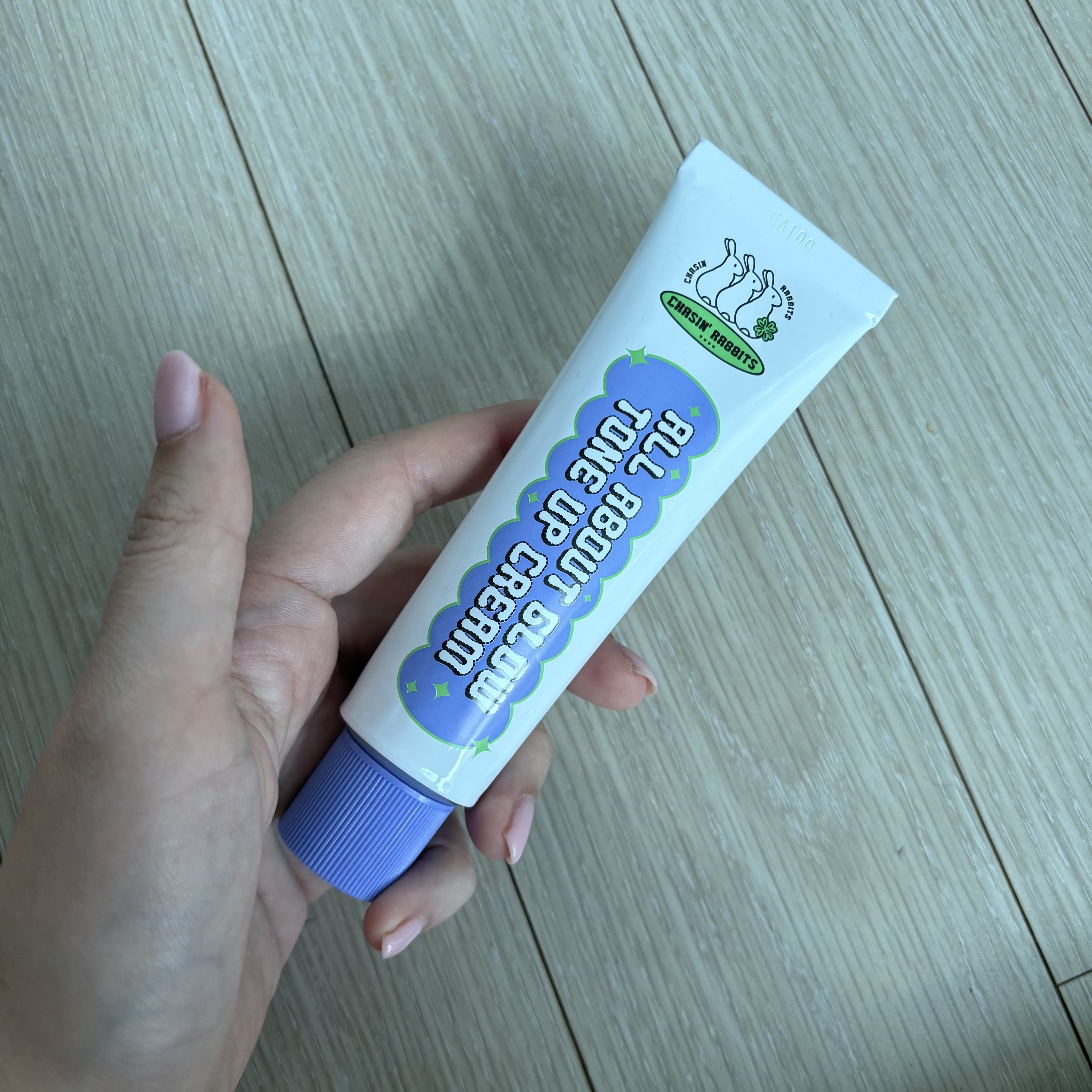 オールアバウトグロウトーンアップクリーム/CHASIN'RABBITS/化粧下地を使ったクチコミ（1枚目）