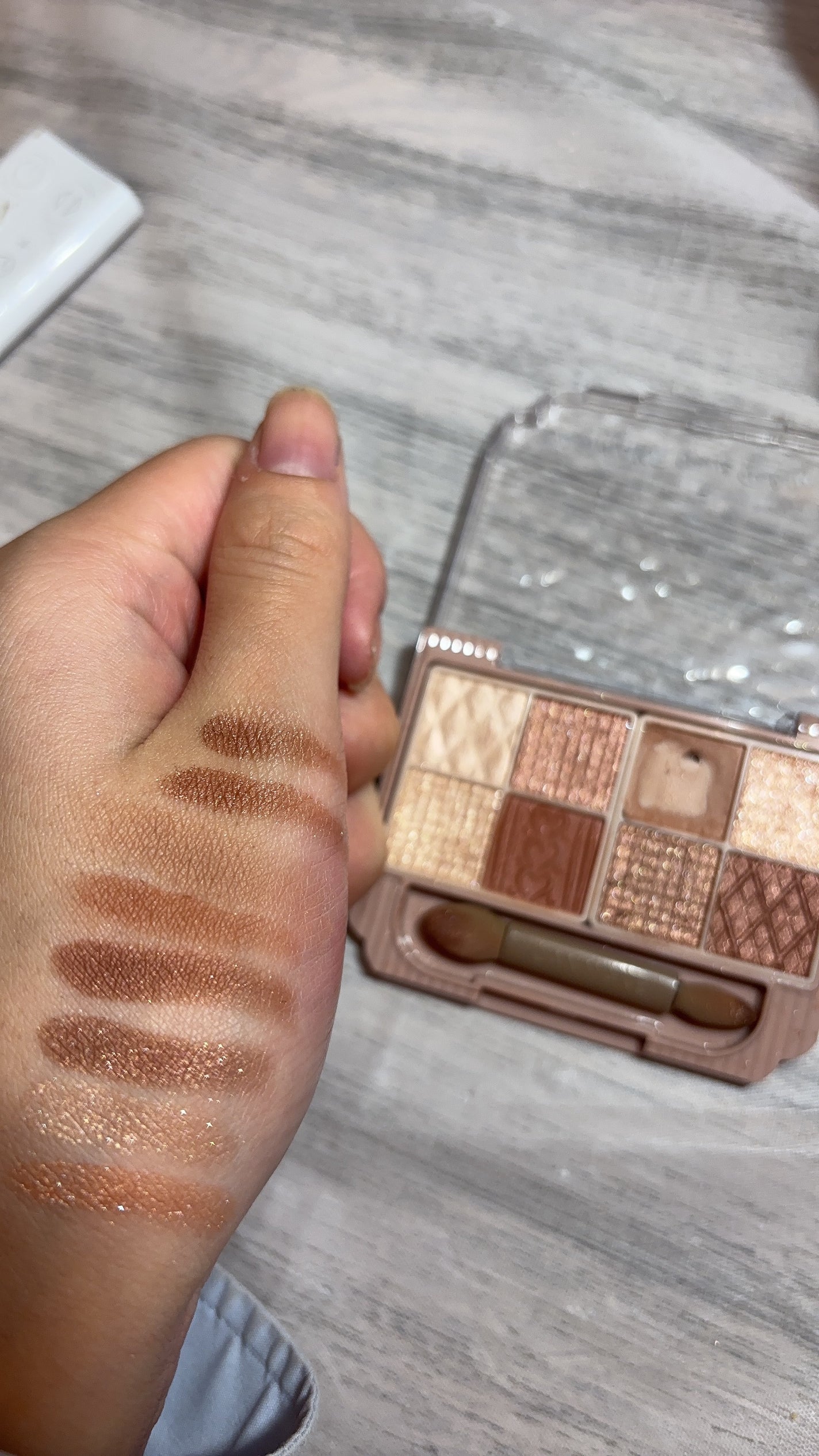 プティパレットアイズ/キャンメイク/パウダーアイシャドウを使ったクチコミ(1枚目)