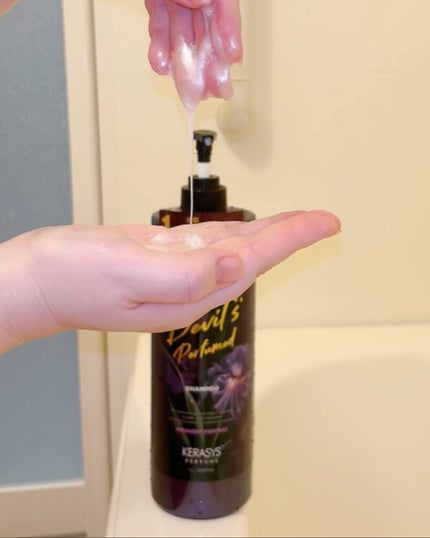 デビルズパフューム ミッドナイト ファンタジー シャンプー&リンス/KERASYS/シャンプー・コンディショナーを使ったクチコミ(3枚目)