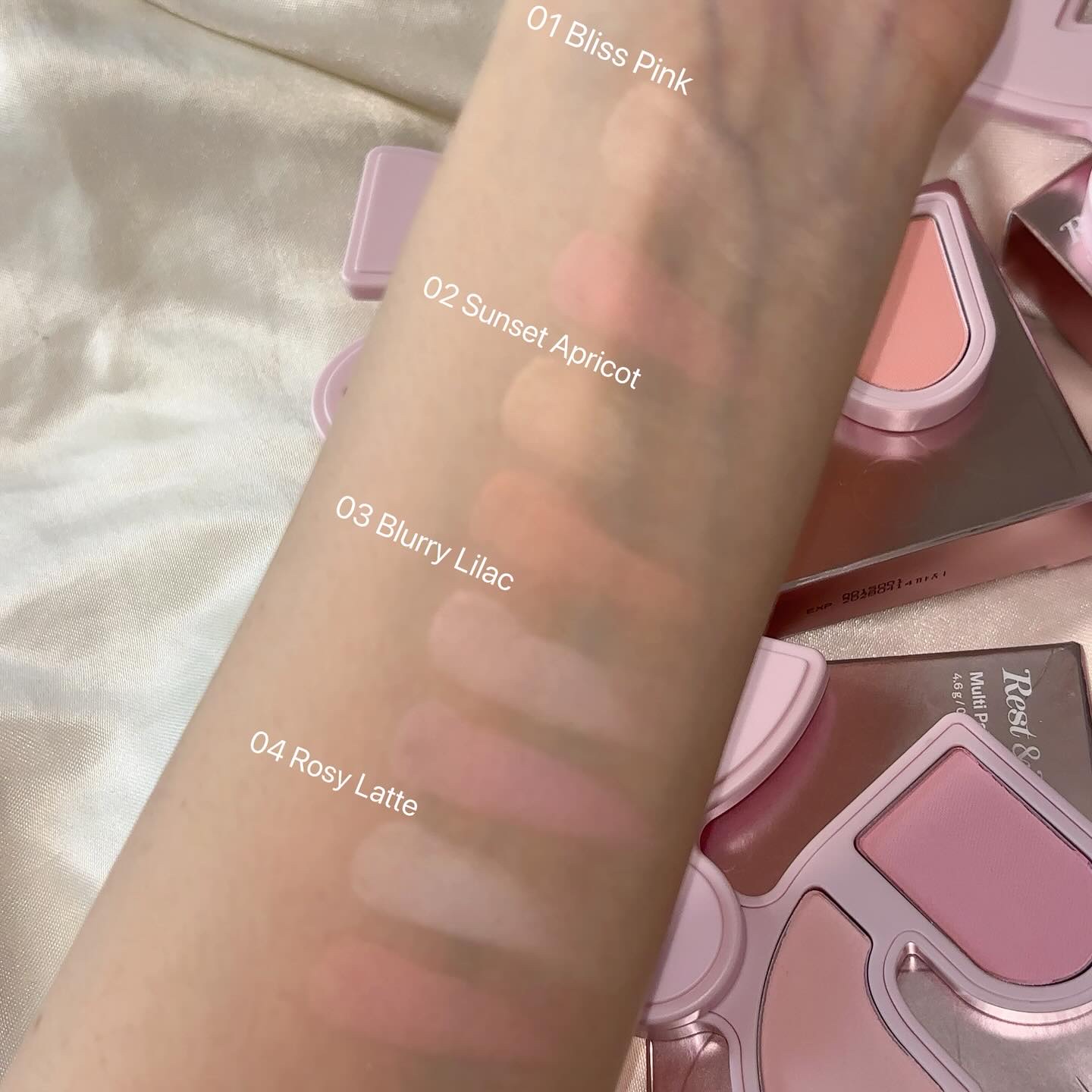 マルチペアリングパウダーチーク/Rest & Recreation BEAUTY/パウダーチークを使ったクチコミ（3枚目）