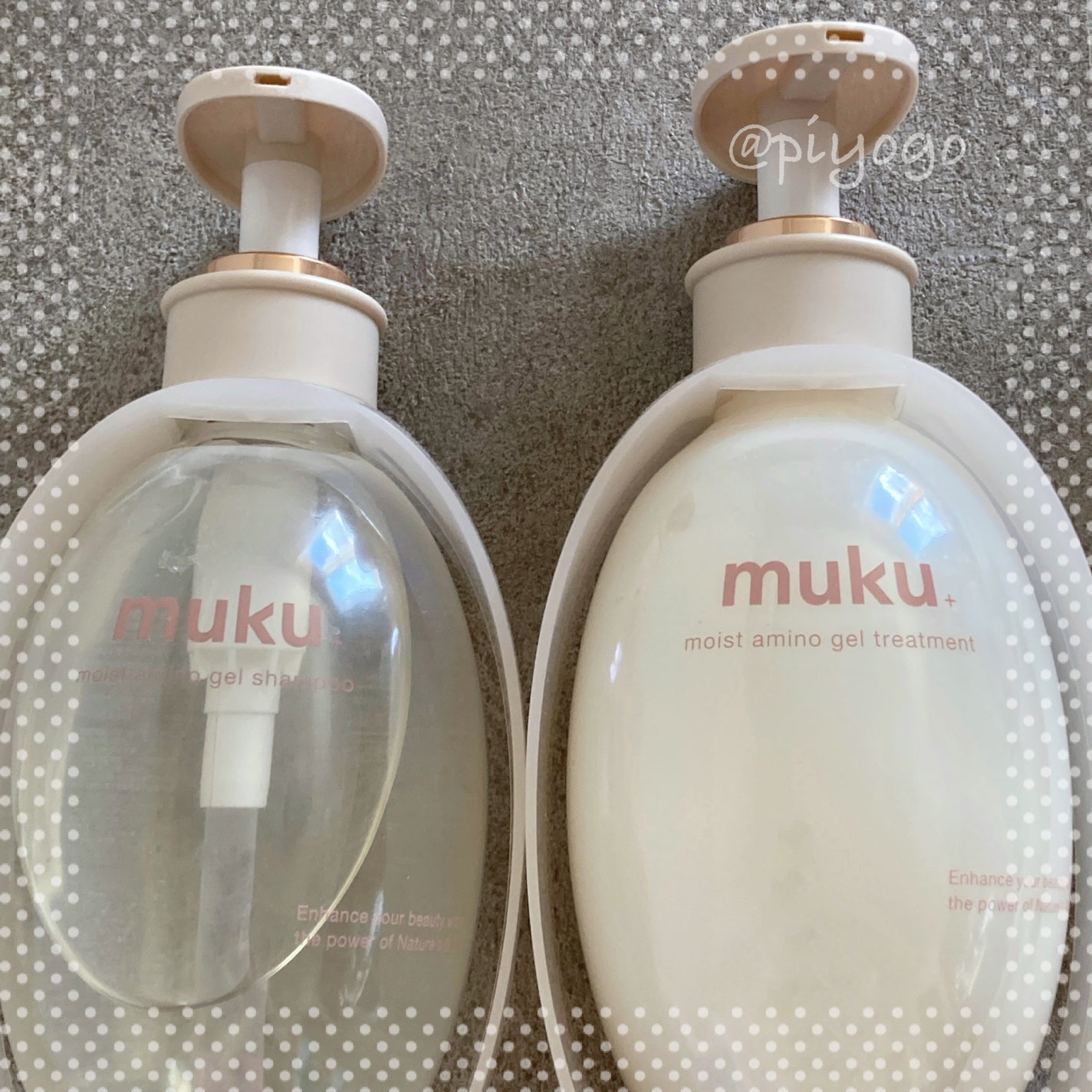 ムク+ モイスト アミノジェル シャンプー/ヘアトリートメント/muku+/市販シャンプーを使ったクチコミ(1枚目)