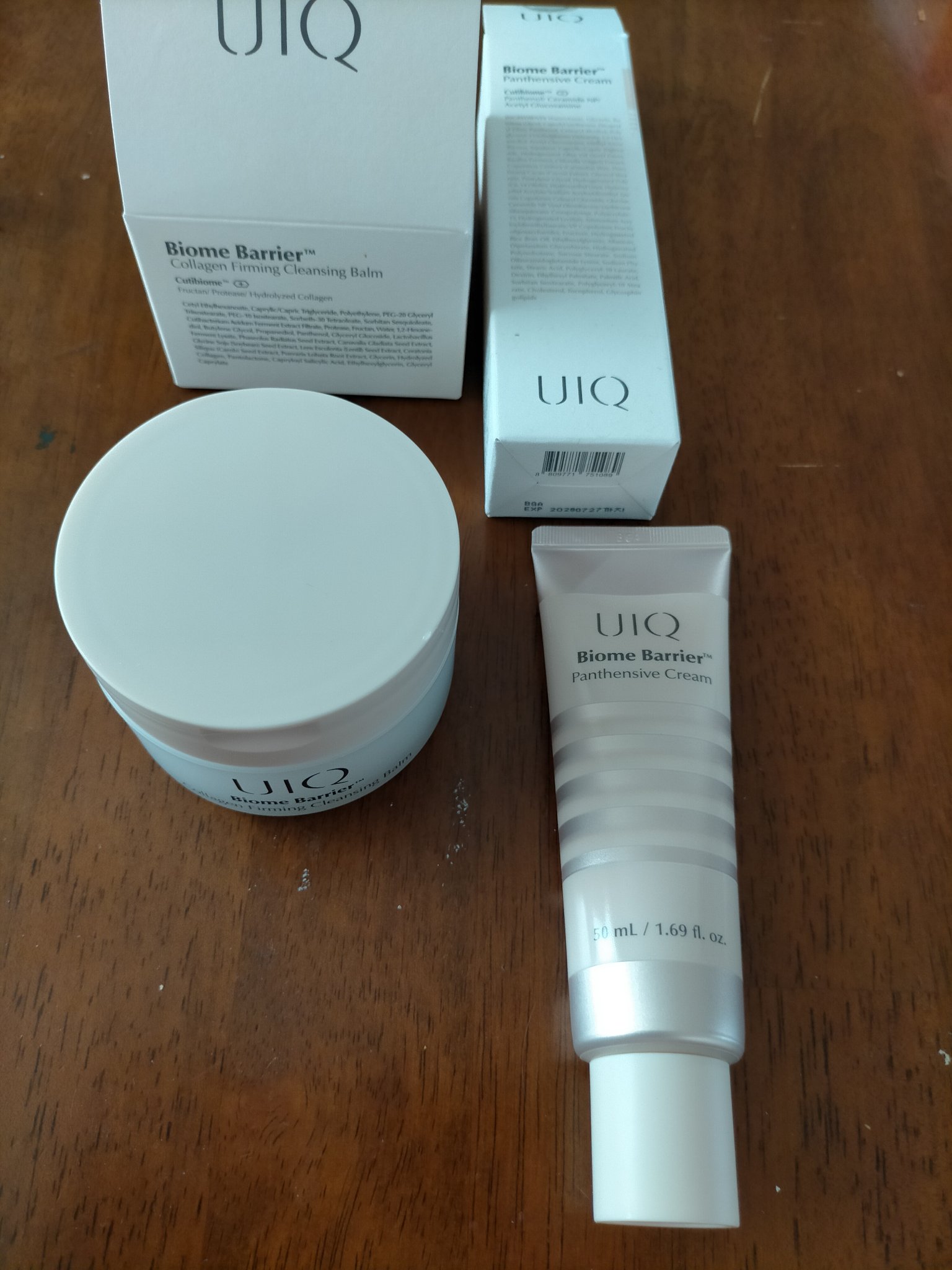 バイオームバリアコラーゲンファーミングクレンジングバーム/UIQ/クレンジングバームを使ったクチコミ（2枚目）