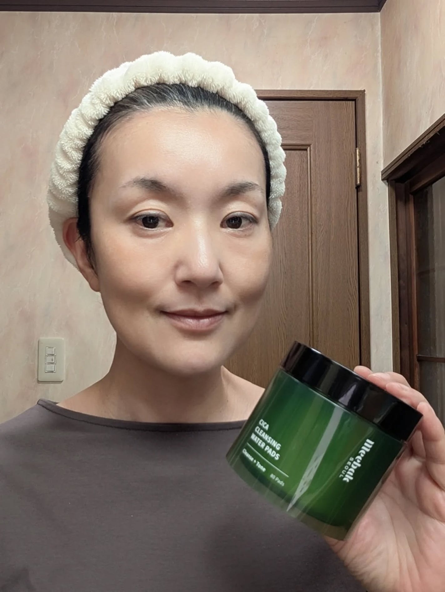 CICAクレンジングウォーターパッド/Meebak/クレンジングシートを使ったクチコミ(5枚目)