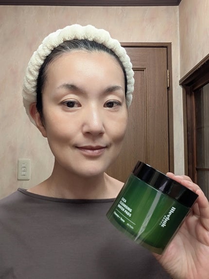 CICAクレンジングウォーターパッド/Meebak/クレンジングシートを使ったクチコミ(5枚目)