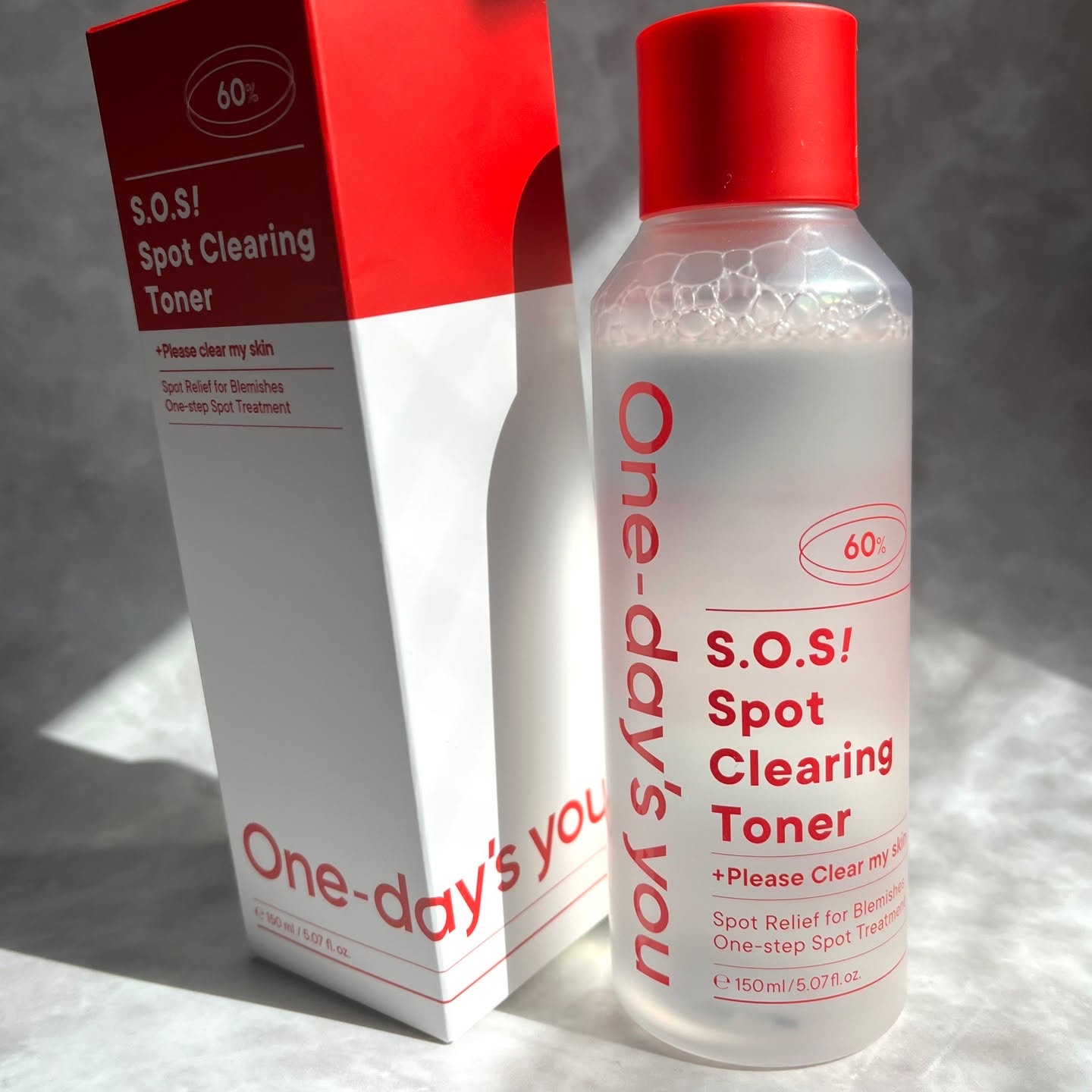 SOSスポットクリアトナー/One-day&#39;s you/化粧水を使ったクチコミ（1枚目）