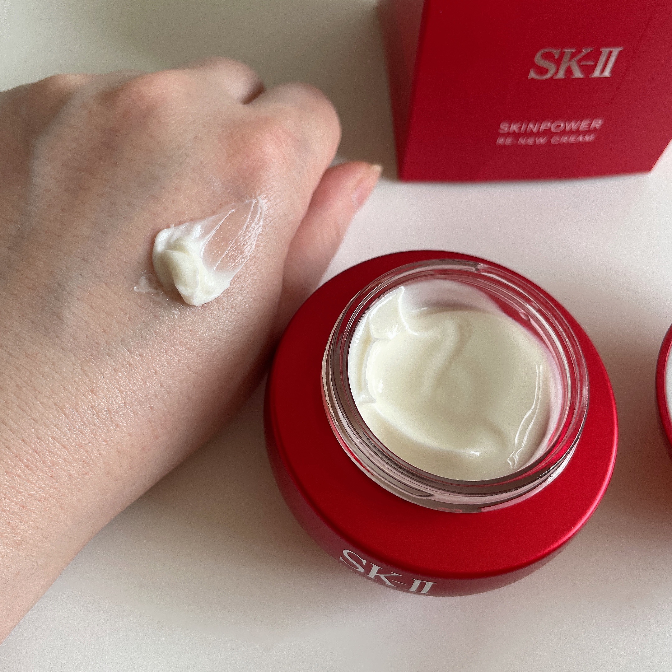 SK-II スキンパワー リニュー クリーム/SK-II/フェイスクリームを使ったクチコミ（2枚目）