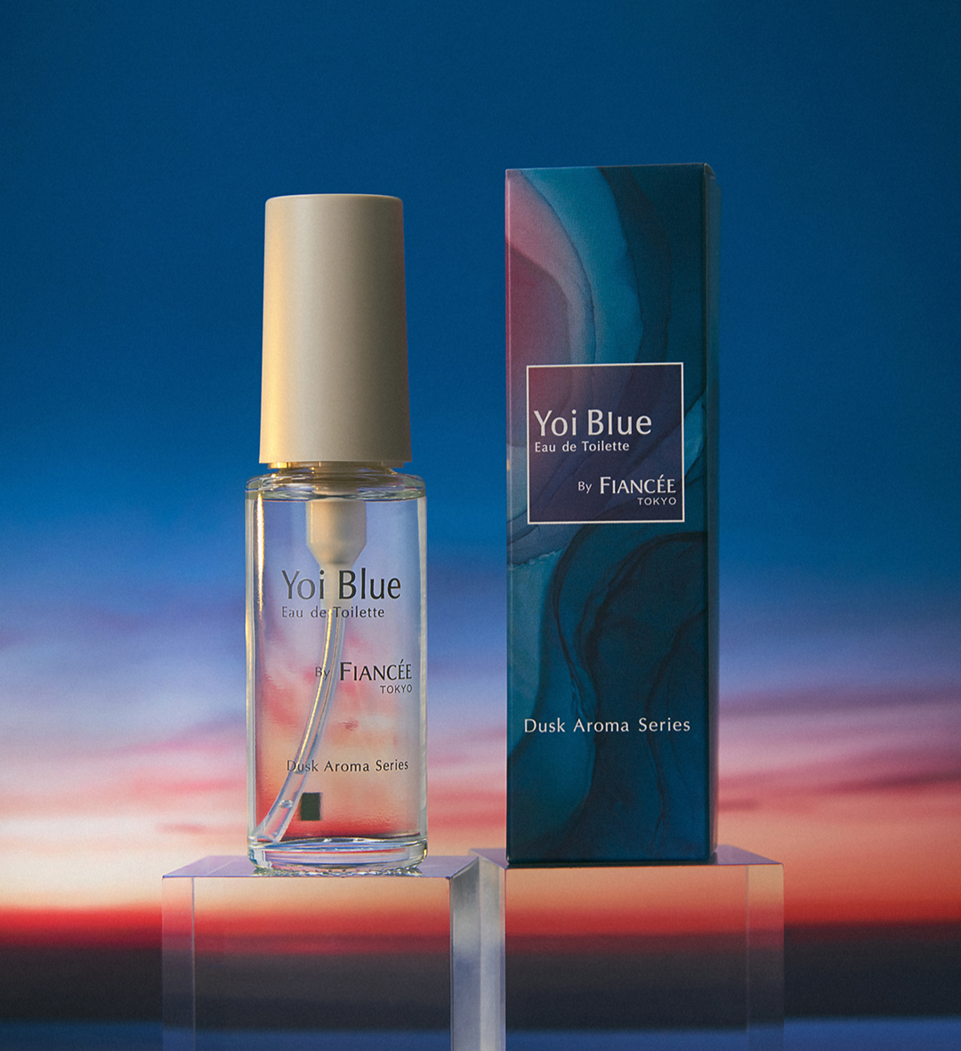 【10/1新発売】フィアンセ オードトワレ ヨイブルー 烏龍茶と無花果の香り(1枚目)
