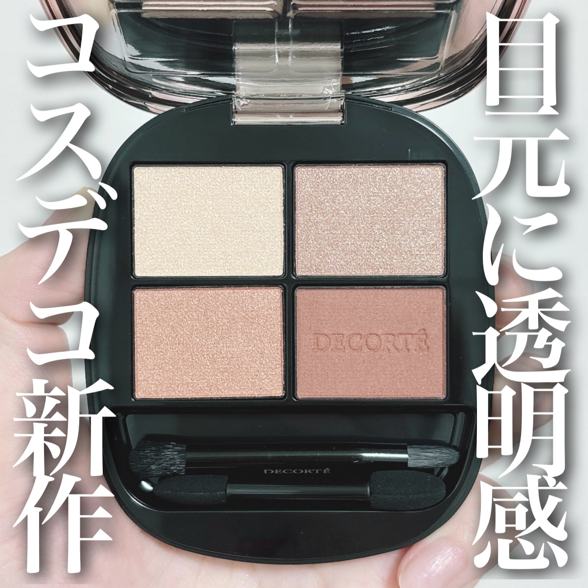 スキンシャドウ デザイニング パレット/DECORTÉ/アイシャドウパレットを使ったクチコミ（1枚目）