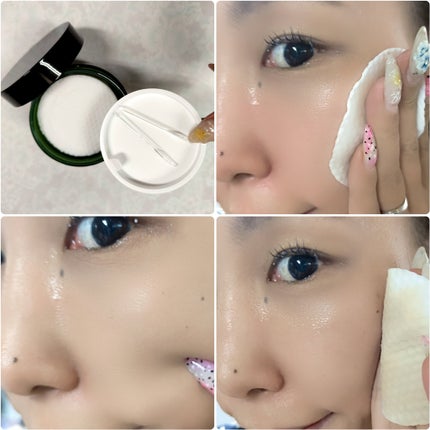 CICAクレンジングウォーターパッド/Meebak/クレンジングシートを使ったクチコミ(4枚目)