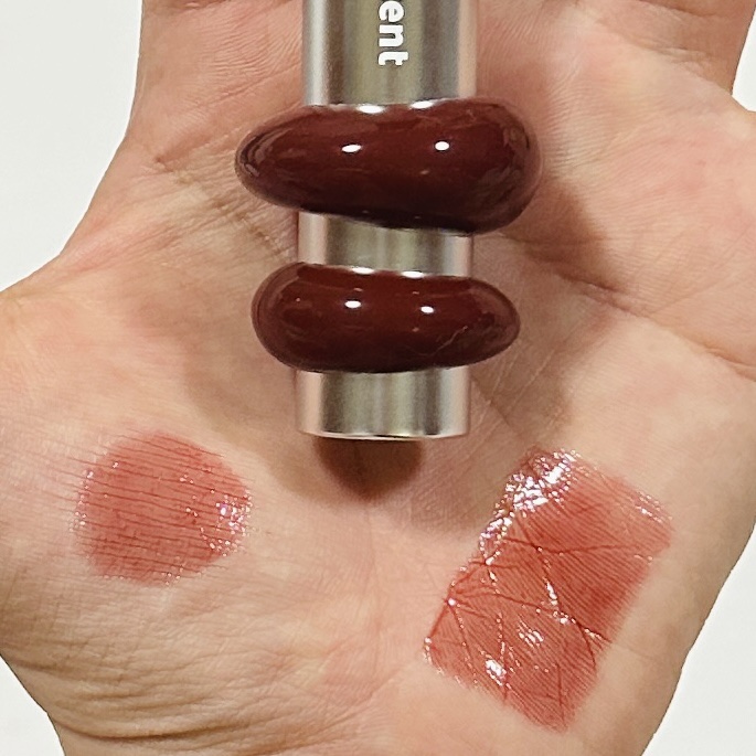 ドットオンムードワンウェイグロイティント 12 ミッドナイトリップス/Heart Percent/リップティントを使ったクチコミ（2枚目）