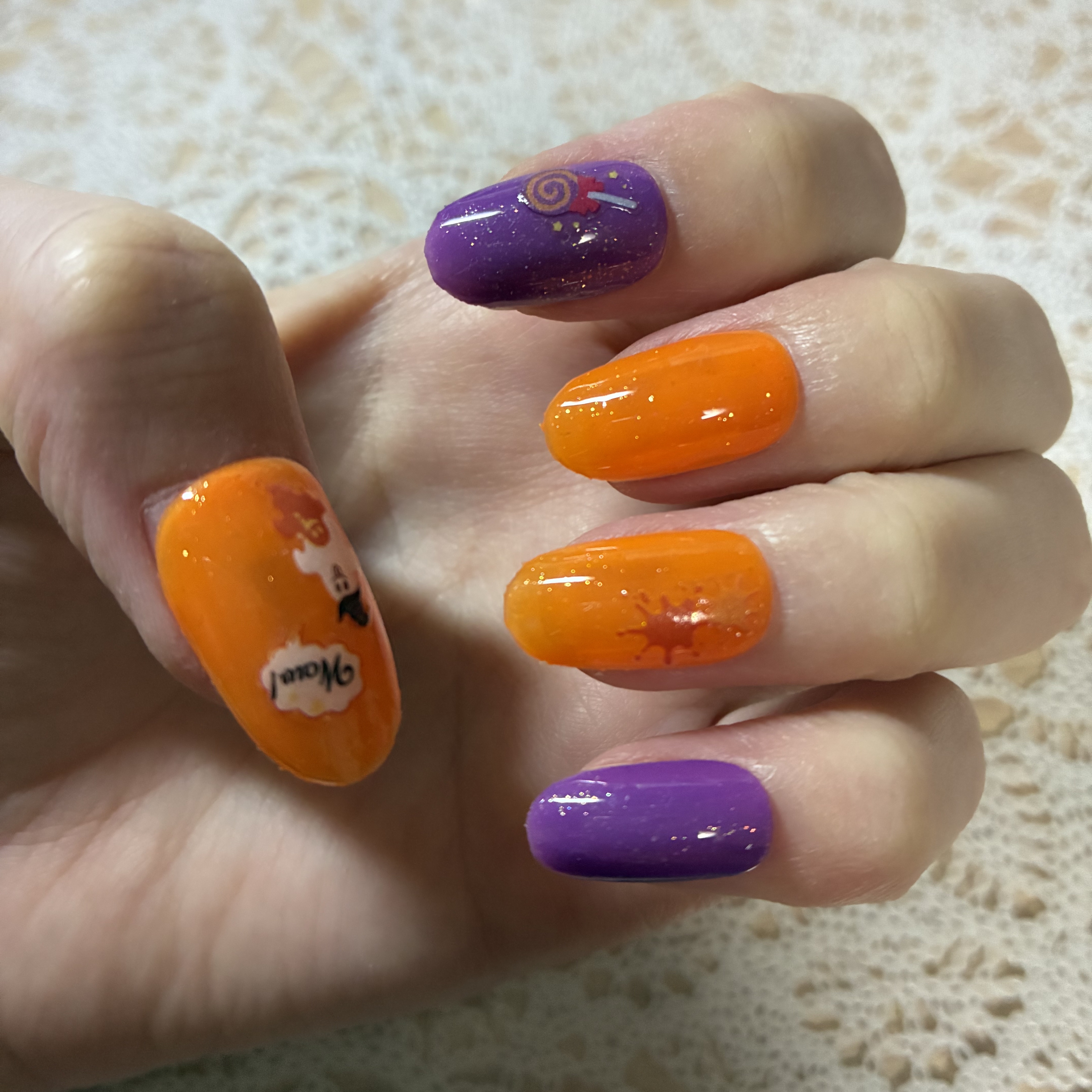 ジェルネイル（ライト対応）/セリア/ジェルネイルを使ったクチコミ（2枚目）