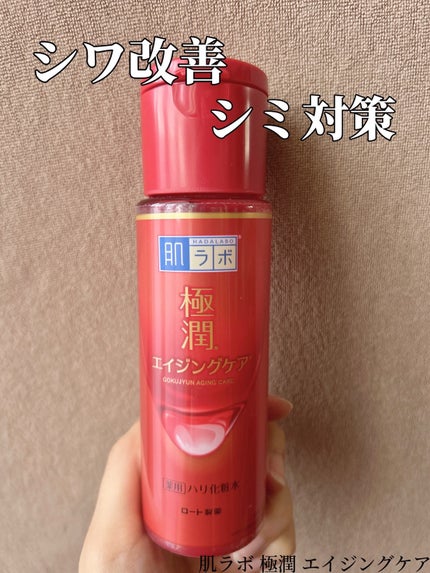 極潤 薬用ハリ化粧水【医薬部外品】/肌ラボ/化粧水を使ったクチコミ(1枚目)