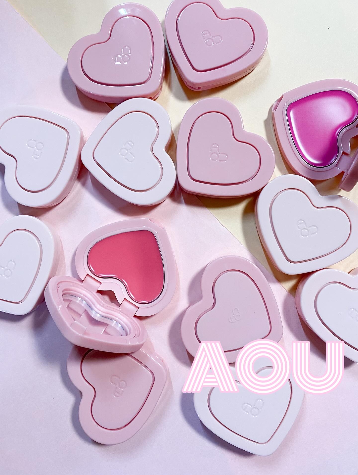 GLOWY CREAM BLUSH/AOU/ジェル・クリームチークを使ったクチコミ（1枚目）