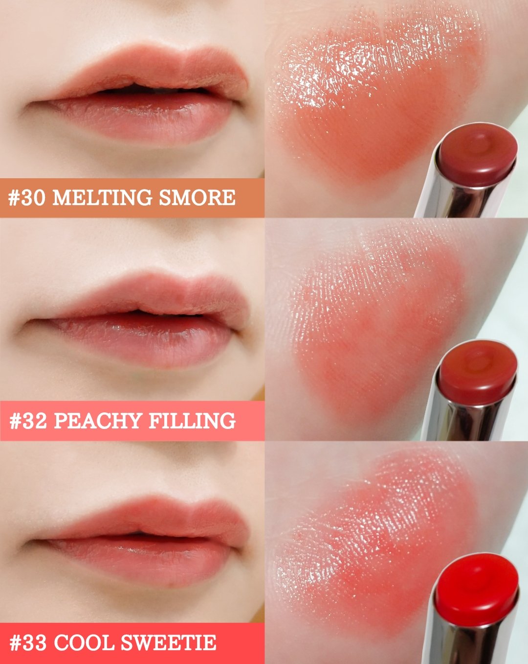 らぃちる on LIPS 「【3CE】かわいいの大渋滞【グレイジーリップグロウ