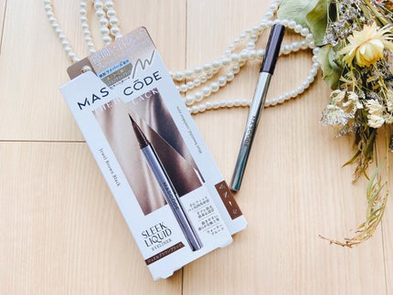 マスコード スリークリキッド アイライナー /MASCODE/リキッドアイライナーを使ったクチコミ(4枚目)