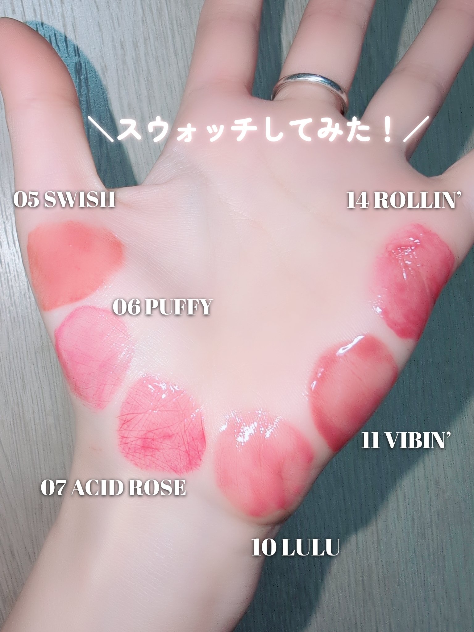 ハートクラッシュ ベアグレイズティント/HOLIKA HOLIKA/リップティントを使ったクチコミ（2枚目）