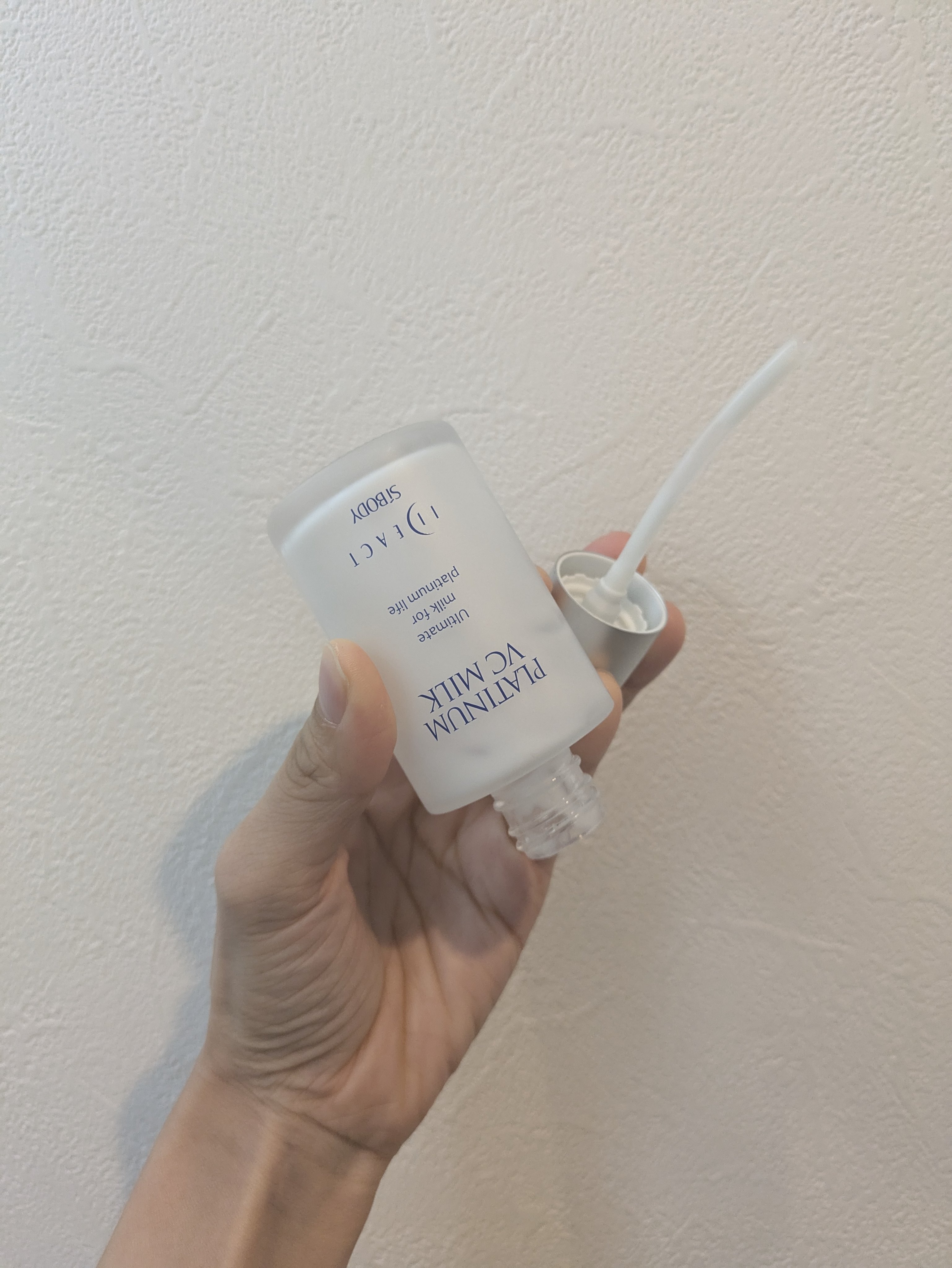 プラチナVCミルク/イデアアクト/乳液を使ったクチコミ（1枚目）