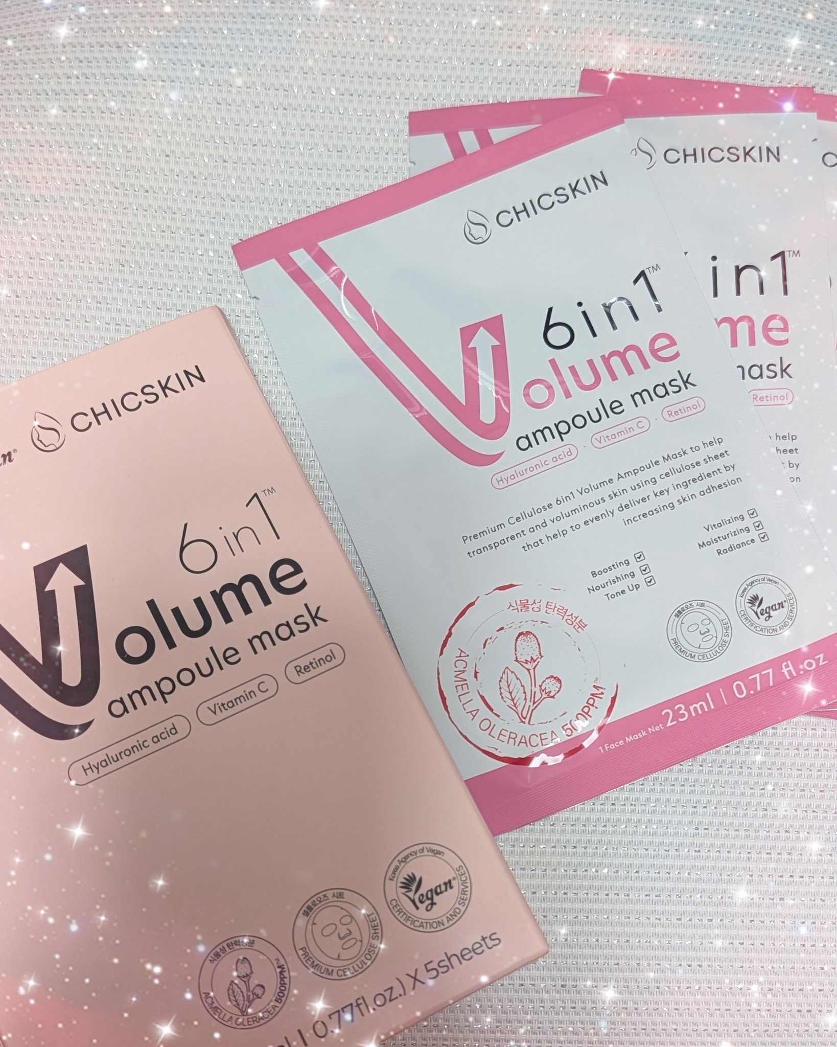 6in1ボリュームアンプルマスク/CHICSKIN/シートマスク・パックを使ったクチコミ（1枚目）