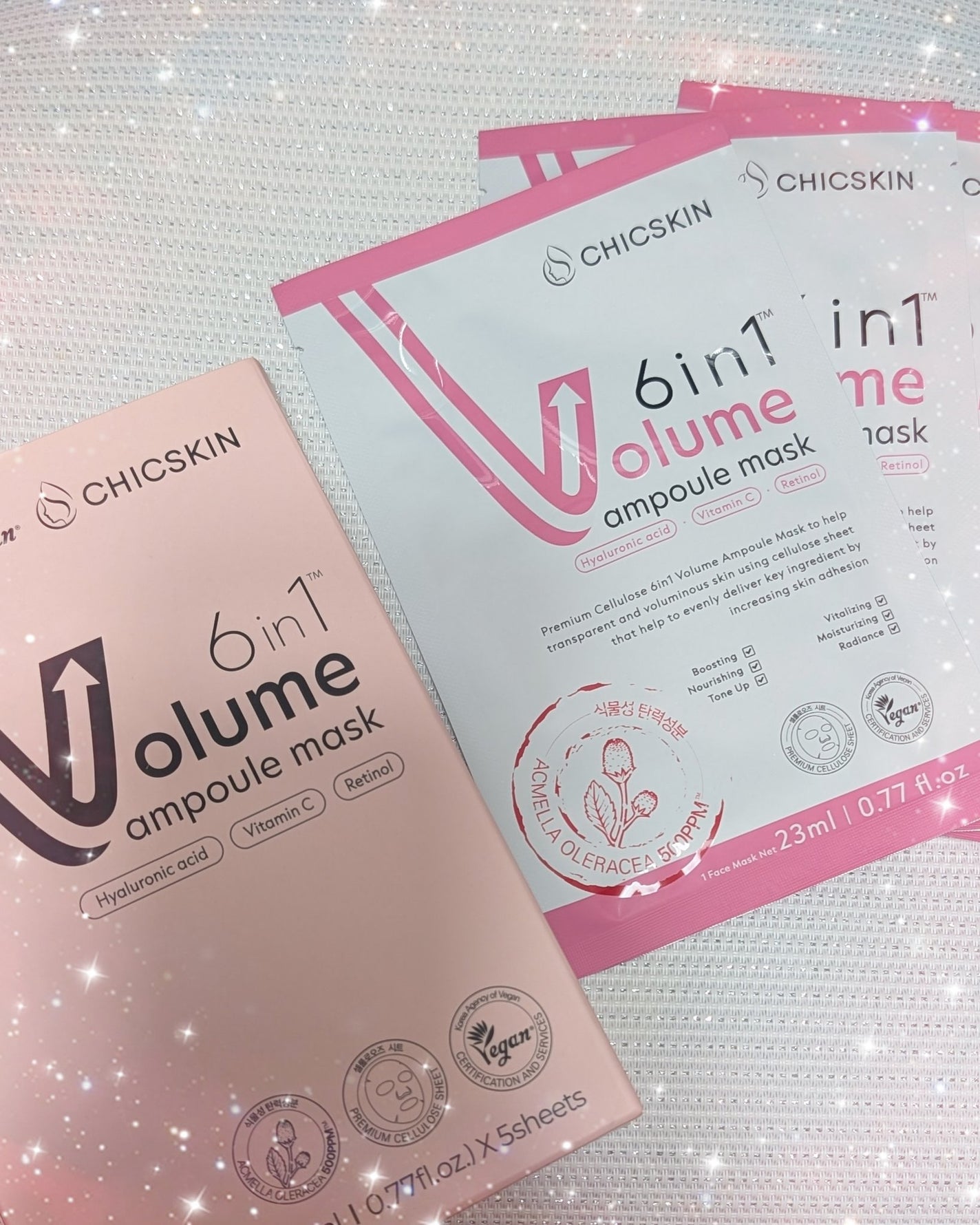 6in1ボリュームアンプルマスク/CHICSKIN/シートマスク・パックを使ったクチコミ(1枚目)