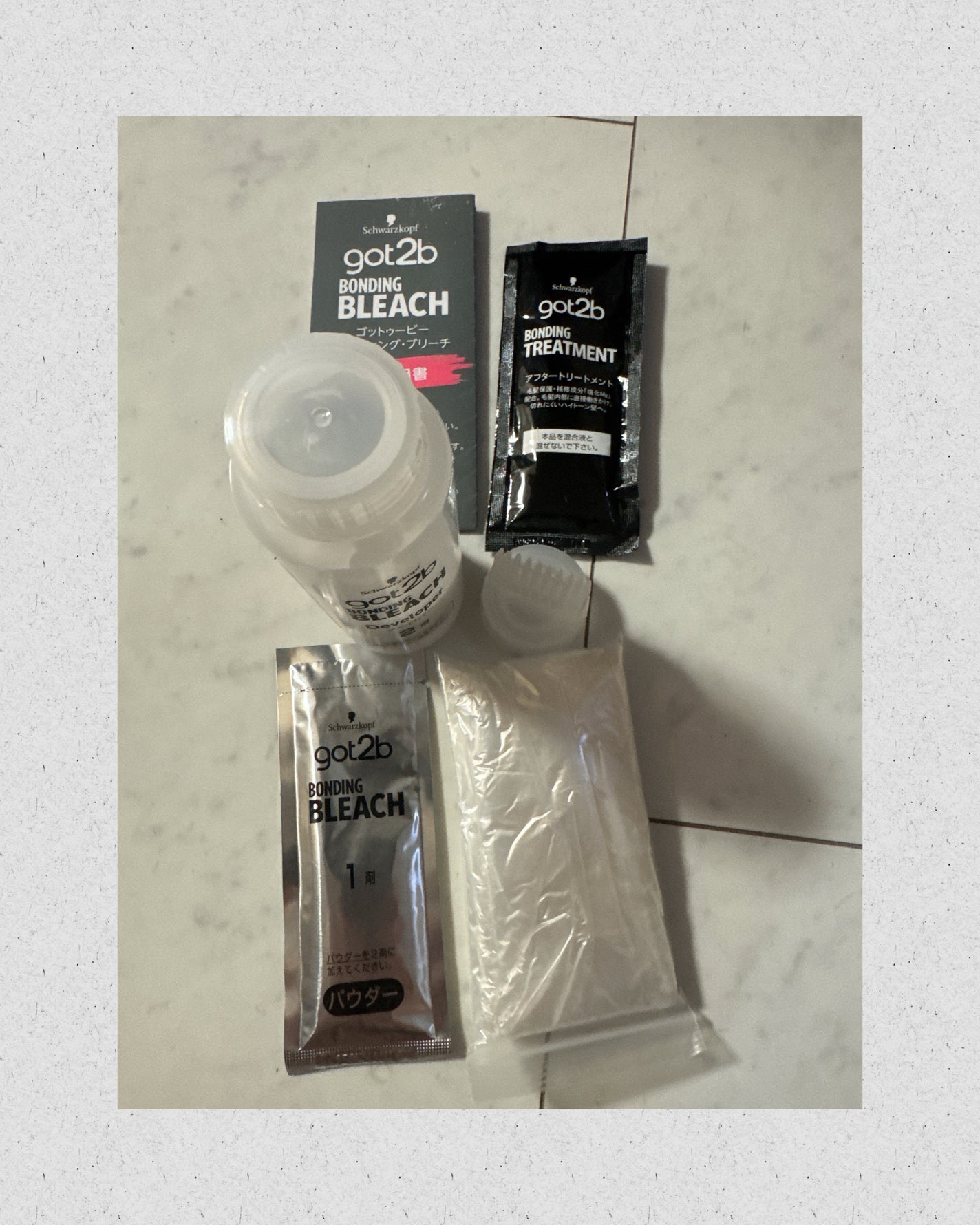 ボンディング・ブリーチ/got2b/ブリーチ剤を使ったクチコミ(3枚目)