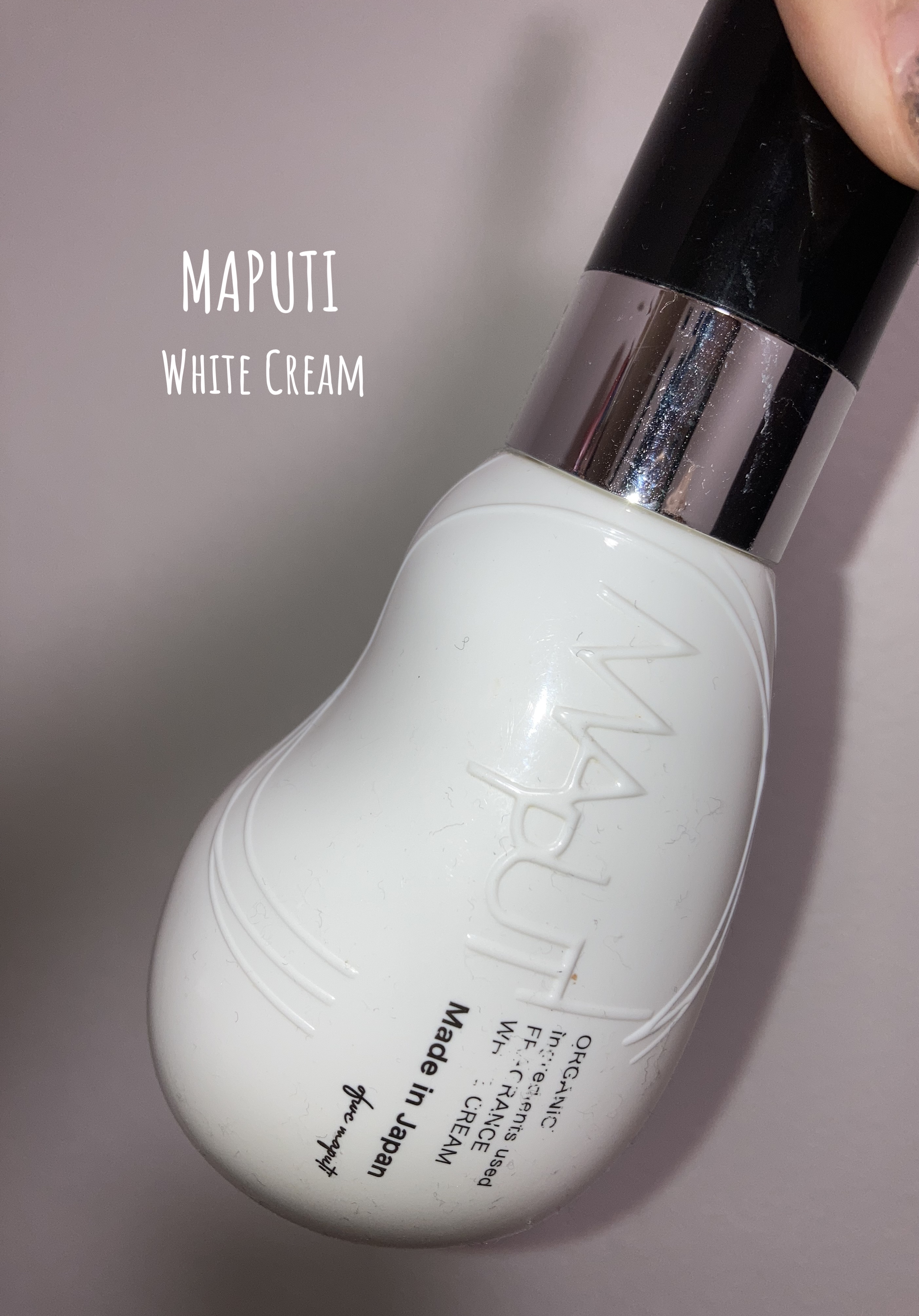 オーガニックフレグランスホワイトクリーム/MAPUTI/デリケートゾーンケアを使ったクチコミ（1枚目）