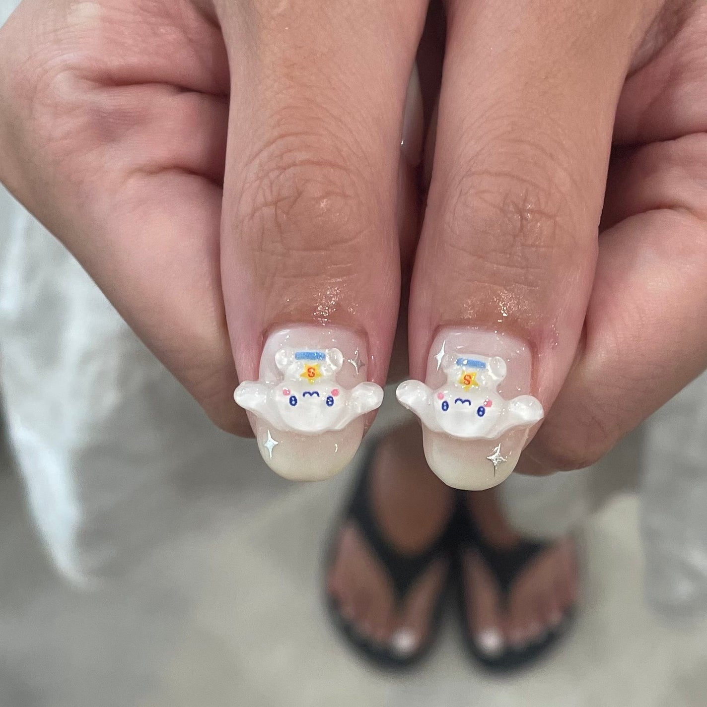 𐔌՞ . .՞ 𐦯 on LIPS 「いいね、保存嬉しいです🎶#ネイル#ジェルネイル#垢抜け#ネイル..」(1枚目)