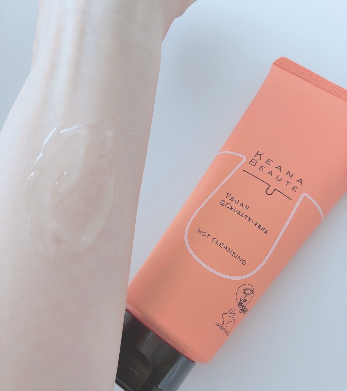 あつめの毛穴ホットクレンジング/ケアナボーテ/クレンジングジェルを使ったクチコミ（3枚目）