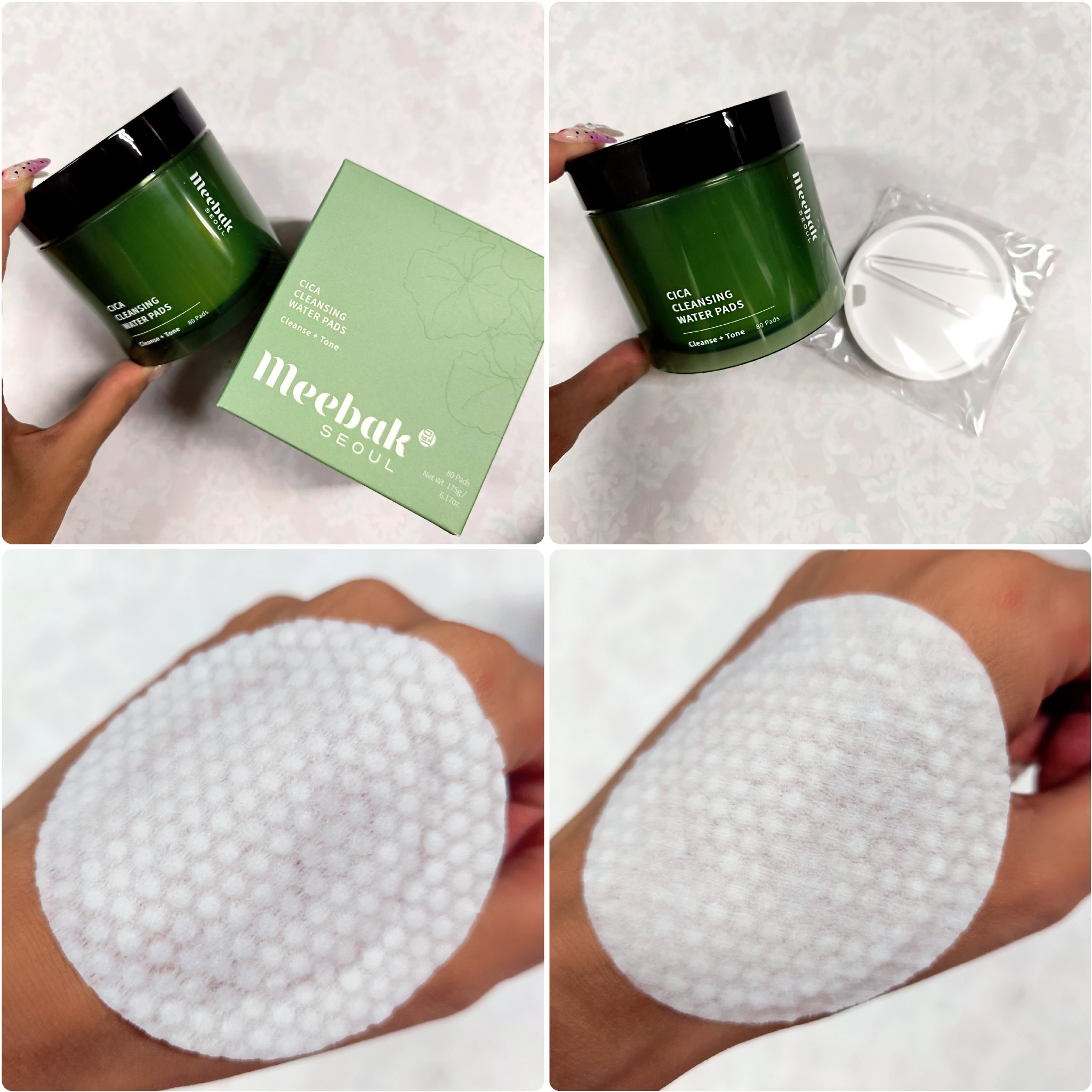 CICAクレンジングウォーターパッド/Meebak/クレンジングシートを使ったクチコミ（3枚目）