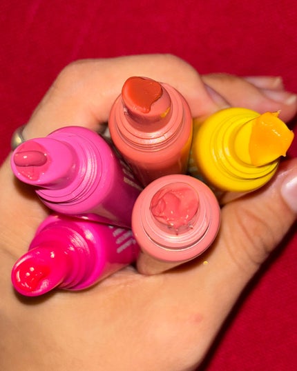 ケア/ティントバームキーリング/AMUSE/リップグロスを使ったクチコミ(4枚目)