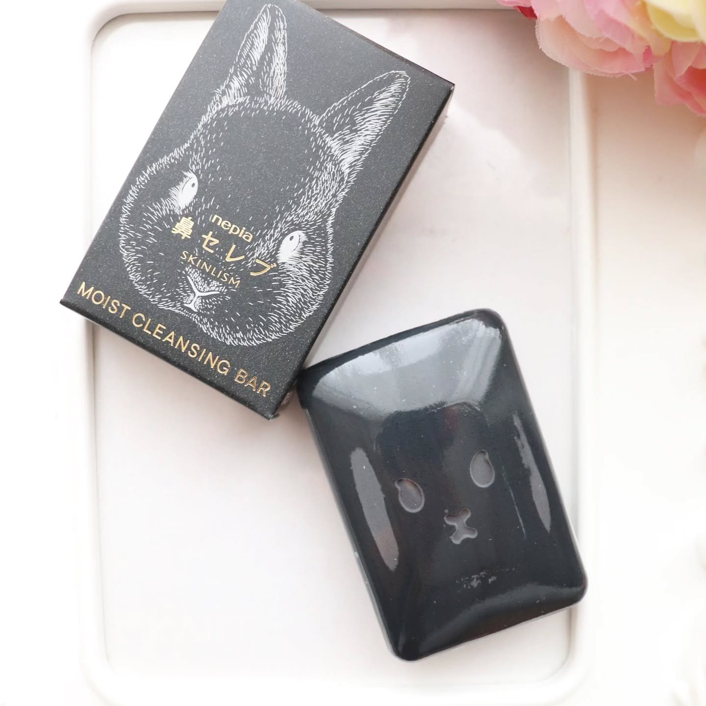 ネピア 鼻セレブ SKINLISM モイストクレンジングバー/ネピア/洗顔石鹸を使ったクチコミ（3枚目）