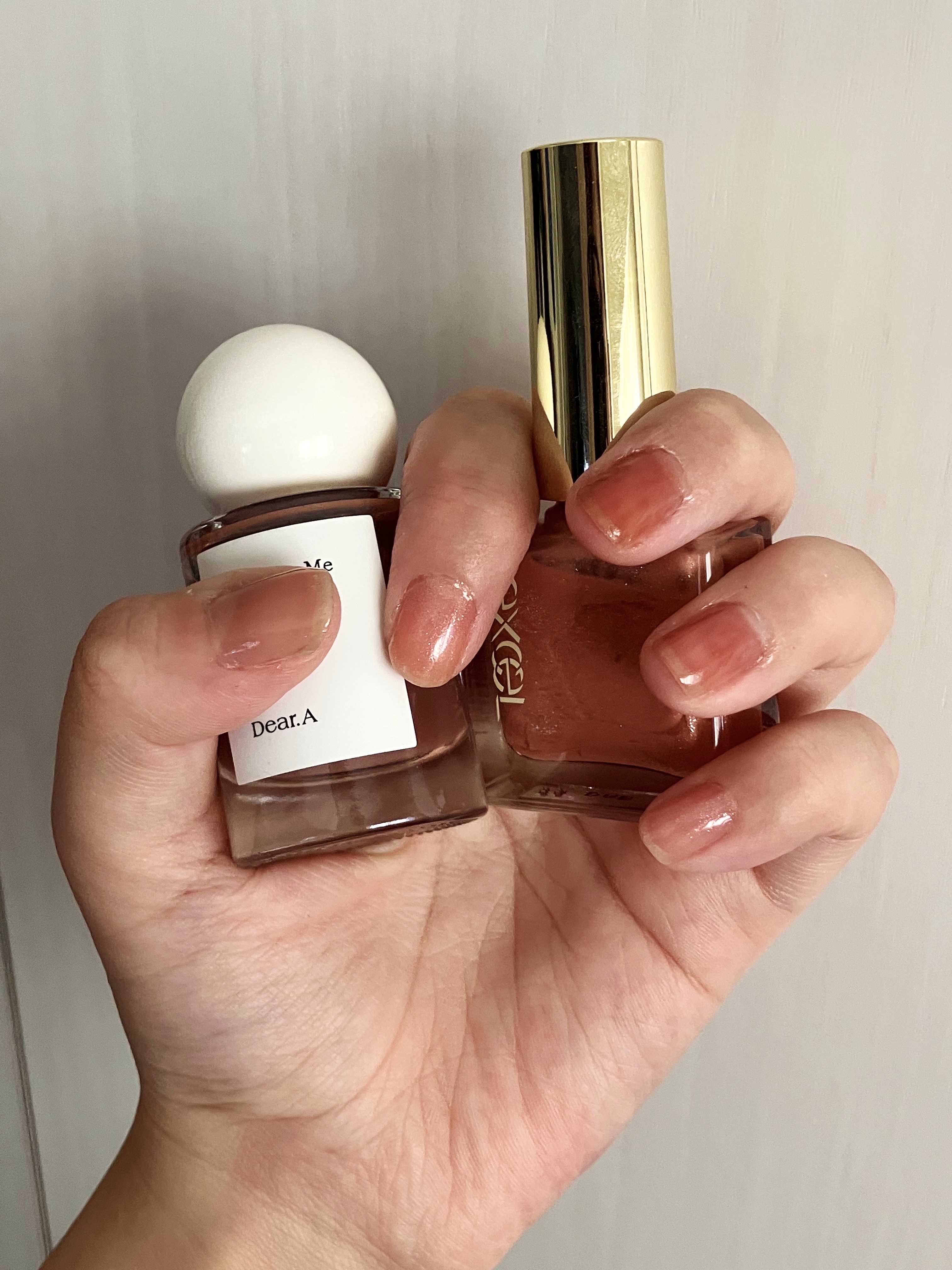 エクセル ネイルポリッシュ N NL52 ピンクエピドート(限定色)/excel/マニキュアを使ったクチコミ（1枚目）