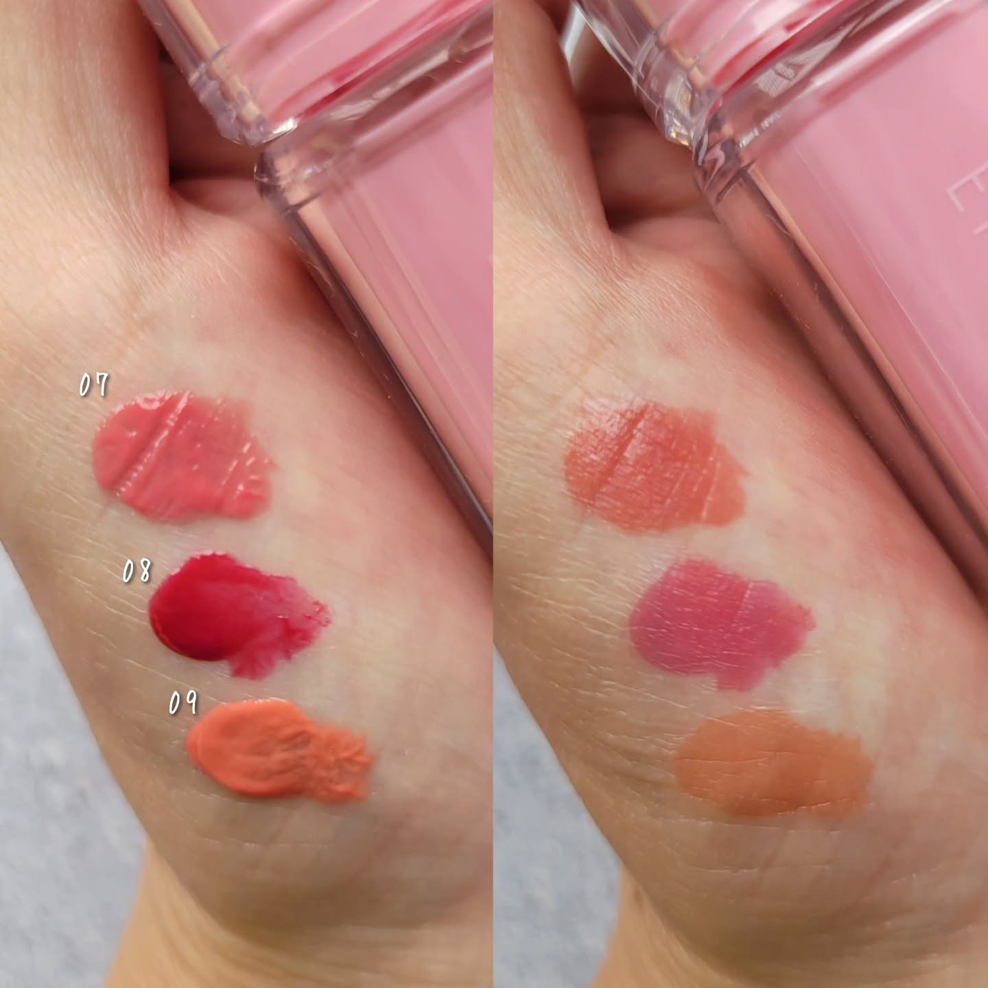 Dewy Syrup Tint/EITHER＆/口紅を使ったクチコミ（3枚目）