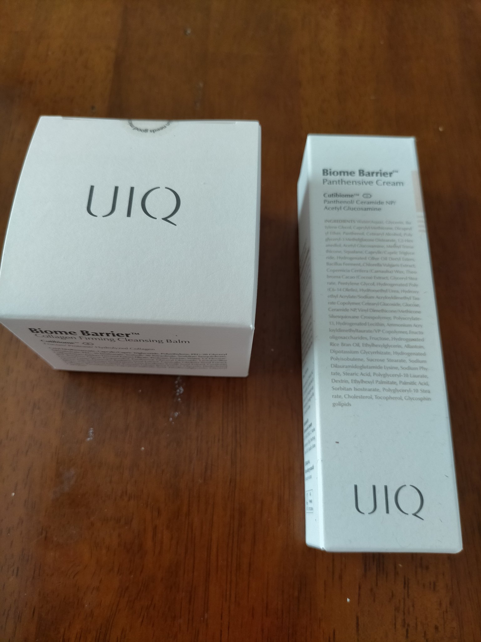 バイオームバリアコラーゲンファーミングクレンジングバーム/UIQ/クレンジングバームを使ったクチコミ（1枚目）