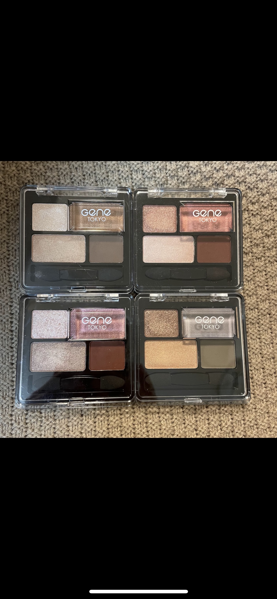 リラクシーアイシャドウ 04/GENE TOKYO/アイシャドウパレットを使ったクチコミ（1枚目）